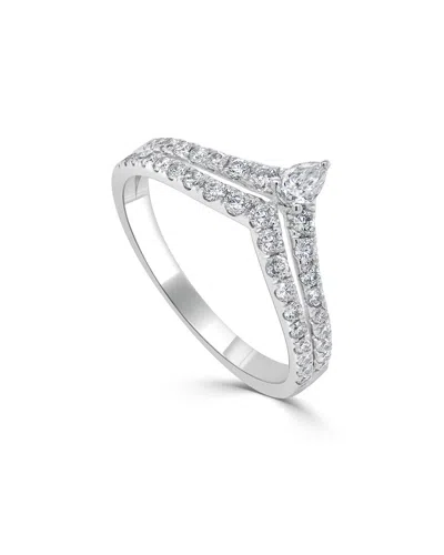 Sabrina Designs 14k 0.53 Ct. Tw. Diamond Crown Ring In Metallic