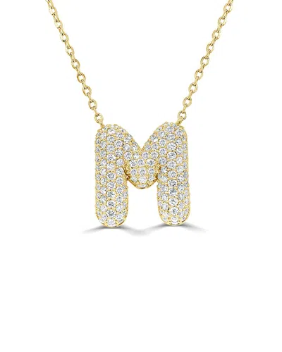 SABRINA DESIGNS SABRINA DESIGNS 14K 0.53 CT. TW. DIAMOND INITIAL NECKLACE