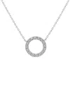 Sabrina Designs 14k 0.54 Ct. Tw. Diamond Circle Necklace