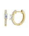 Sabrina Designs 14k 0.54 Ct. Tw. Diamond Huggie Earrings
