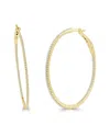 Sabrina Designs 14k 0.54 Ct. Tw. Diamond Inside Out Hoops