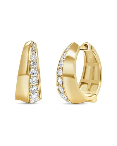 Sabrina Designs 14k 0.55 Ct. Tw. Diamond Huggie Earrings In Gold