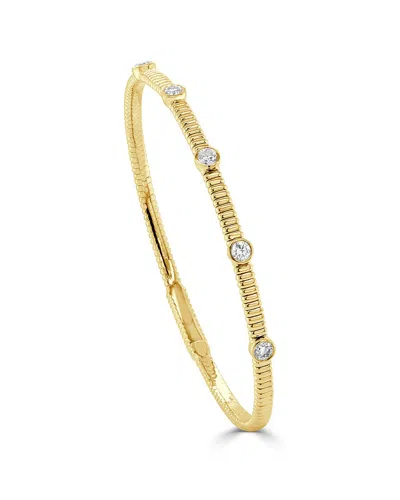 Sabrina Designs 14k 0.55 Ct. Tw. Diamond Stackable Bangle In Gold