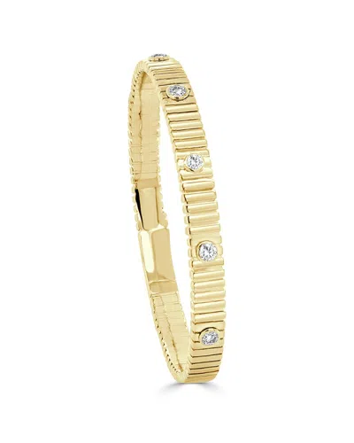 Sabrina Designs 14k 0.55 Ct. Tw. Diamond Stackable Bangle In Gold