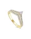 Sabrina Designs 14k 0.57 Ct. Tw. Diamond Crown Ring