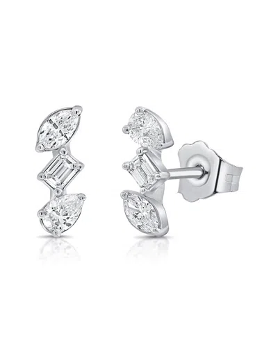 Sabrina Designs 14k 0.58 Ct. Tw. Diamond Studs In Metallic