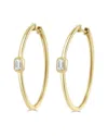 Sabrina Designs 14k 0.59 Ct. Tw. Diamond Hoops In Gold