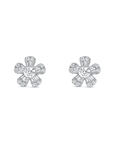 Sabrina Designs 14k 0.61 Ct. Tw. Diamond Stud Earrings In Metallic