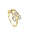 Sabrina Designs 14k 0.62 Ct. Tw. Diamond Bypass Ring