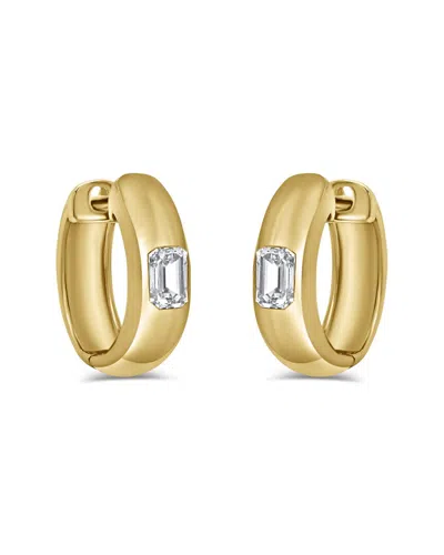 SABRINA DESIGNS SABRINA DESIGNS 14K 0.62 CT. TW. DIAMOND HOOP EARRINGS