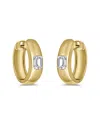 Sabrina Designs 14k 0.63 Ct. Tw. Diamond Hoop Earrings