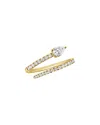 Sabrina Designs 14k Yg Diamond Wrap Ring - Size 6