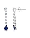 Sabrina Designs 14k 0.64 Ct. Tw. Diamond Drop Dangle Earrings