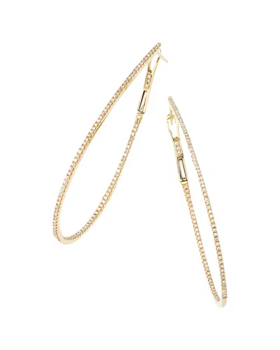 Sabrina Designs 14k 0.65 Ct. Tw. Diamond Inside Out Hoops