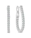 Sabrina Designs 14k 0.65 Ct. Tw. Diamond Inside Out Hoops