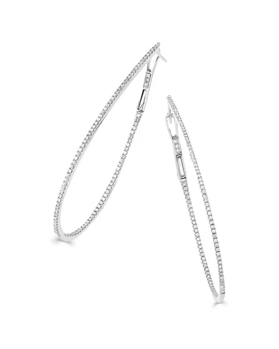 Sabrina Designs 14k 0.65 Ct. Tw. Diamond Inside Out Hoops