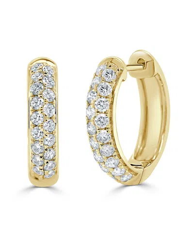Sabrina Designs 14k 0.65 Ct. Tw. Diamond Two-row Earrings