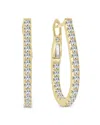 Sabrina Designs 14k 0.67 Ct. Tw. Diamond Inside Out Hoops