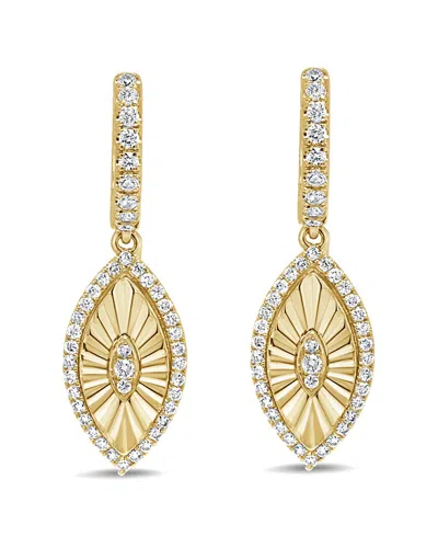 Sabrina Designs 14k 0.70 Ct. Tw. Diamond Dangle Earrings In Gold