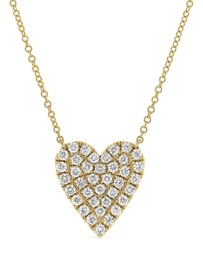 Sabrina Designs 14k 0.70 Ct. Tw. Diamond Heart Pendant