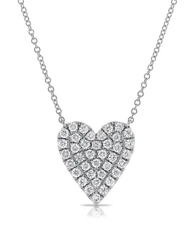 Sabrina Designs 14k 0.70 Ct. Tw. Diamond Heart Pendant