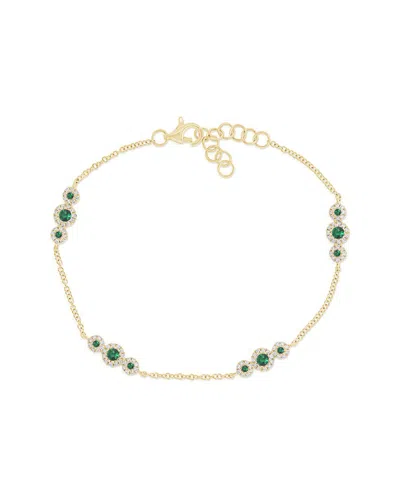 Sabrina Designs 14k 0.71 Ct. Tw. Diamond Station Bracelet In Gold