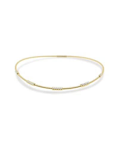 Sabrina Designs 14k 0.72 Ct. Tw. Diamond Choker Necklace In Gold