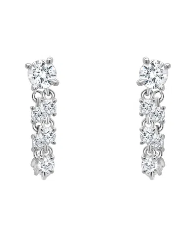 Sabrina Designs 14k 0.72 Ct. Tw. Diamond Earrings In Metallic
