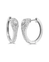 Sabrina Designs 14k 0.73 Ct. Tw. Diamond Huggie Earrings