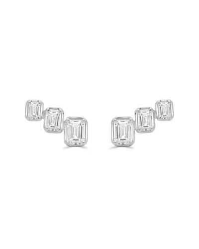 Sabrina Designs 14k 0.74 Ct. Tw. Diamond Climber Studs In Pink