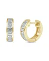 Sabrina Designs 14k 0.75 Ct. Tw. Baguette Earrings