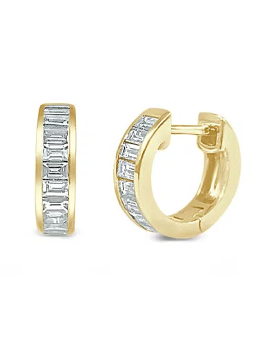 Sabrina Designs 14k 0.75 Ct. Tw. Baguette Earrings