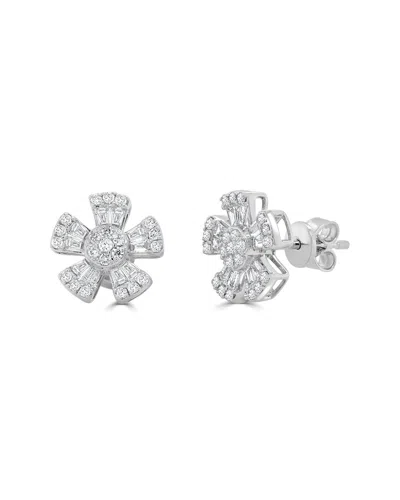 Sabrina Designs 14k 0.75 Ct. Tw. Diamond Studs In Metallic