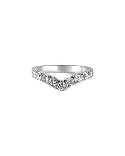 Sabrina Designs 14k 0.75 Ct. Tw. Diamond V Ring In Metallic