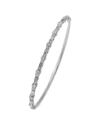 Sabrina Designs 14k 0.76 Ct. Tw. Diamond Flexible Bangle Bracelet