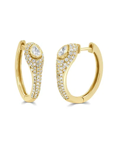 SABRINA DESIGNS SABRINA DESIGNS 14K 0.76 CT. TW. DIAMOND HUGGIE EARRINGS