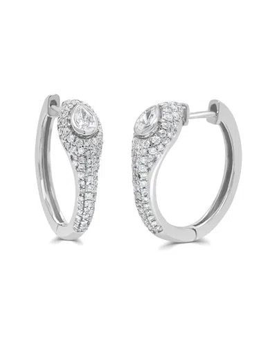 SABRINA DESIGNS SABRINA DESIGNS 14K 0.77 CT. TW. DIAMOND HUGGIE EARRINGS