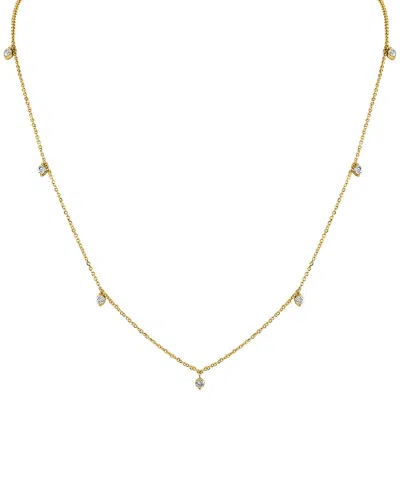 Sabrina Designs 14k 0.79 Ct. Tw. Diamond Station Necklace