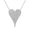 Sabrina Designs 14k 0.80 Ct. Tw. Diamond Heart Necklace