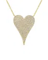 Sabrina Designs 14k 0.80 Ct. Tw. Diamond Heart Necklace
