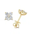 Sabrina Designs 14k 0.81 Ct. Tw. Diamond Flower Studs