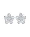 Sabrina Designs 14k 0.83 Ct. Tw. Diamond Flower Studs