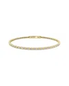 Sabrina Designs 14k 0.88 Ct. Tw. Diamond Flexible Bangle Bracelet