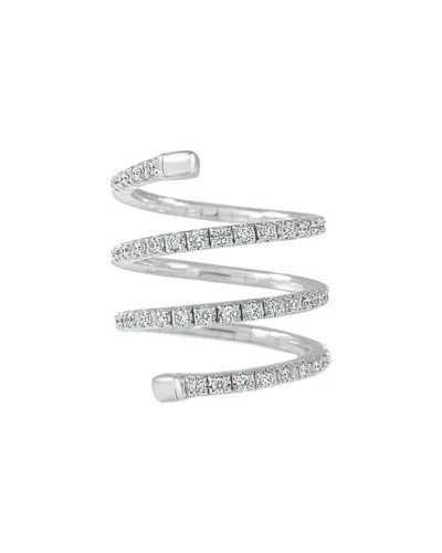 Sabrina Designs 14k 0.90 Ct. Tw. Diamond Flexible Ring In Silver | ModeSens