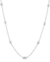 Sabrina Designs 14k 1.45 Ct. Tw. Diamond Station Necklace