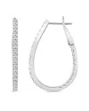 Sabrina Designs 14k 0.93 Ct. Tw. Diamond Inside Out Hoops