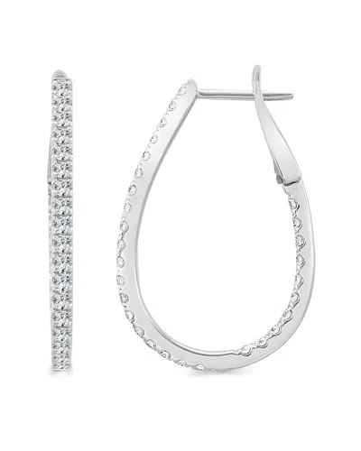 Sabrina Designs 14k 0.93 Ct. Tw. Diamond Inside Out Hoops