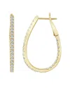 Sabrina Designs 14k 0.95 Ct. Tw. Diamond Hoops
