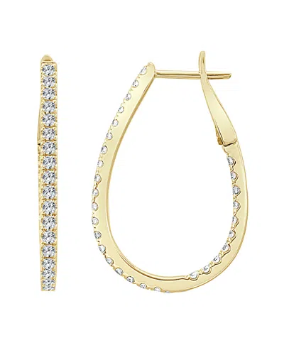 Sabrina Designs 14k 0.95 Ct. Tw. Diamond Hoops
