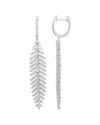 Sabrina Designs 14k 1.00 Ct. Tw. Diamond Feather Earrings